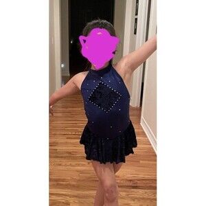 Figure Skating Dress And Matching Jacket girls size 10/12 figure skating